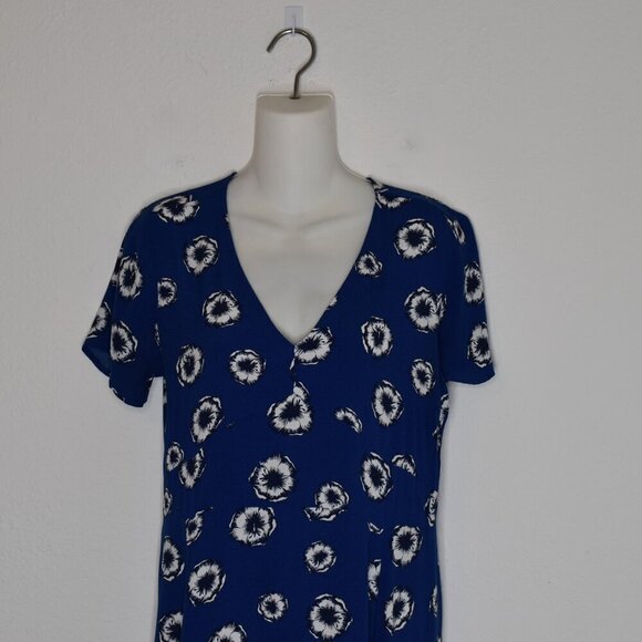 GAP Floral Babydoll Dress Sz 8 Retro 90s Cottagecore Prairie Boho Sundress Party - Picture 2 of 16